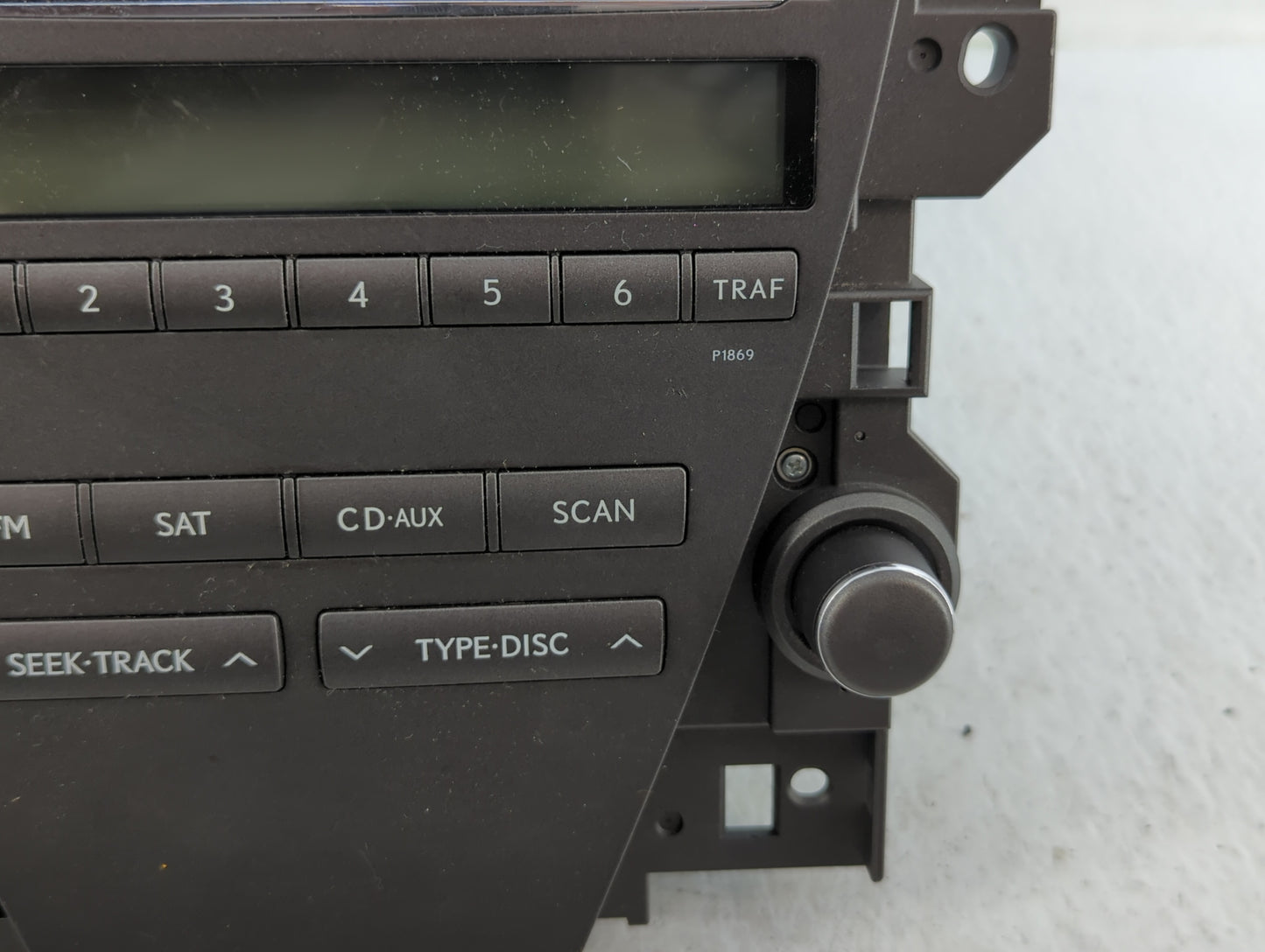 2010-2012 Lexus Es350 Radio AM FM Cd Player Receiver Replacement P/N:86120-33E40 86805-60131, 86431-33010 Fits Fits 2010 201