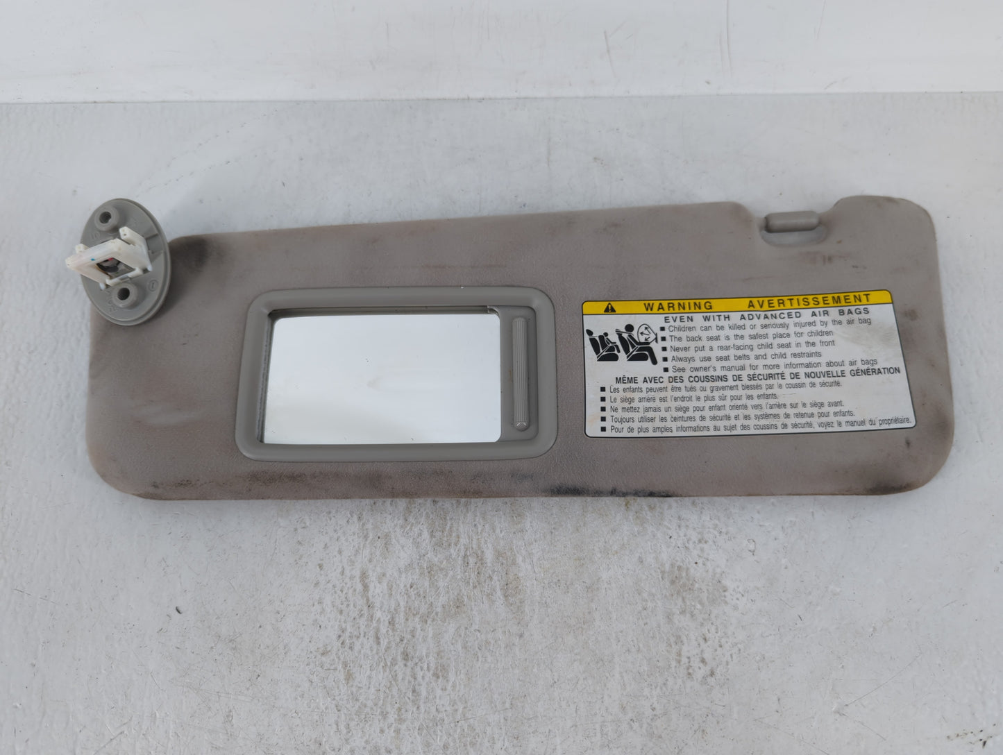 2010-2011 Lexus Es350 Sun Visor Shade Replacement Driver Left Mirror Fits Fits 2010 2011 OEM Used Auto Parts - Oemusedautopa