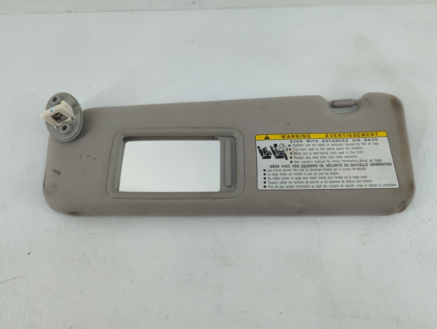 2010-2011 Lexus Es350 Sun Visor Shade Replacement Driver Left Mirror Fits Fits 2010 2011 OEM Used Auto Parts - Oemusedautopa