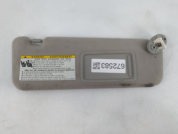 2010-2011 Lexus Es350 Sun Visor Shade Replacement Driver Left Mirror Fits Fits 2010 2011 OEM Used Auto Parts