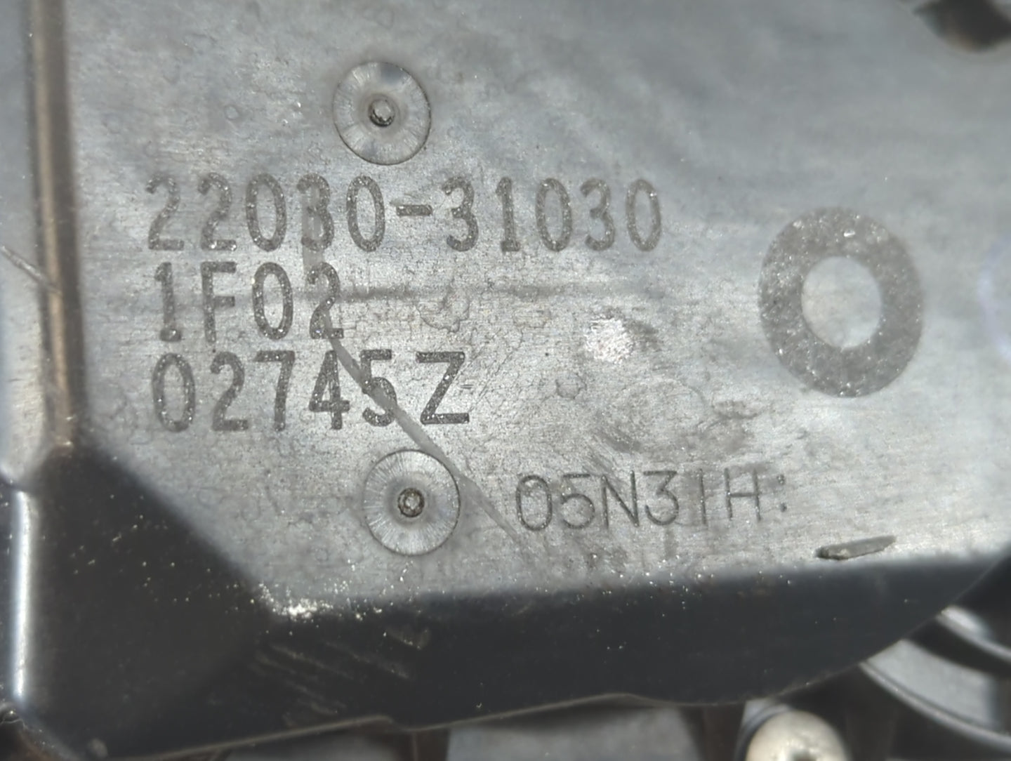 2007-2018 Lexus Es350 Throttle Body P/N:22030-31030 Fits OEM Used Auto Parts - Oemusedautoparts1.com