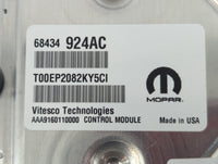 2010-2012 Lexus Es350 PCM Engine Control Computer ECU ECM PCU OEM P/N:68434924AC Fits Fits 2010 2011 2012 OEM Used Auto Part