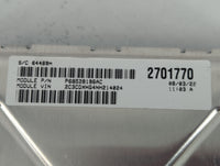 2010-2012 Lexus Es350 PCM Engine Control Computer ECU ECM PCU OEM P/N:68434924AC Fits Fits 2010 2011 2012 OEM Used Auto Part