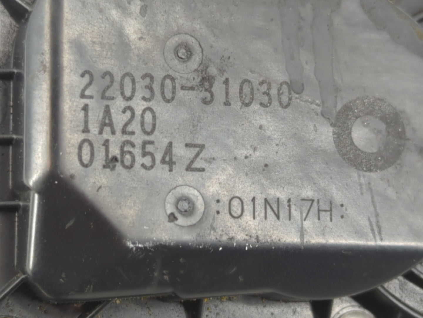 2007-2018 Lexus Es350 Throttle Body P/N:22030-31030 Fits OEM Used Auto Parts - Oemusedautoparts1.com