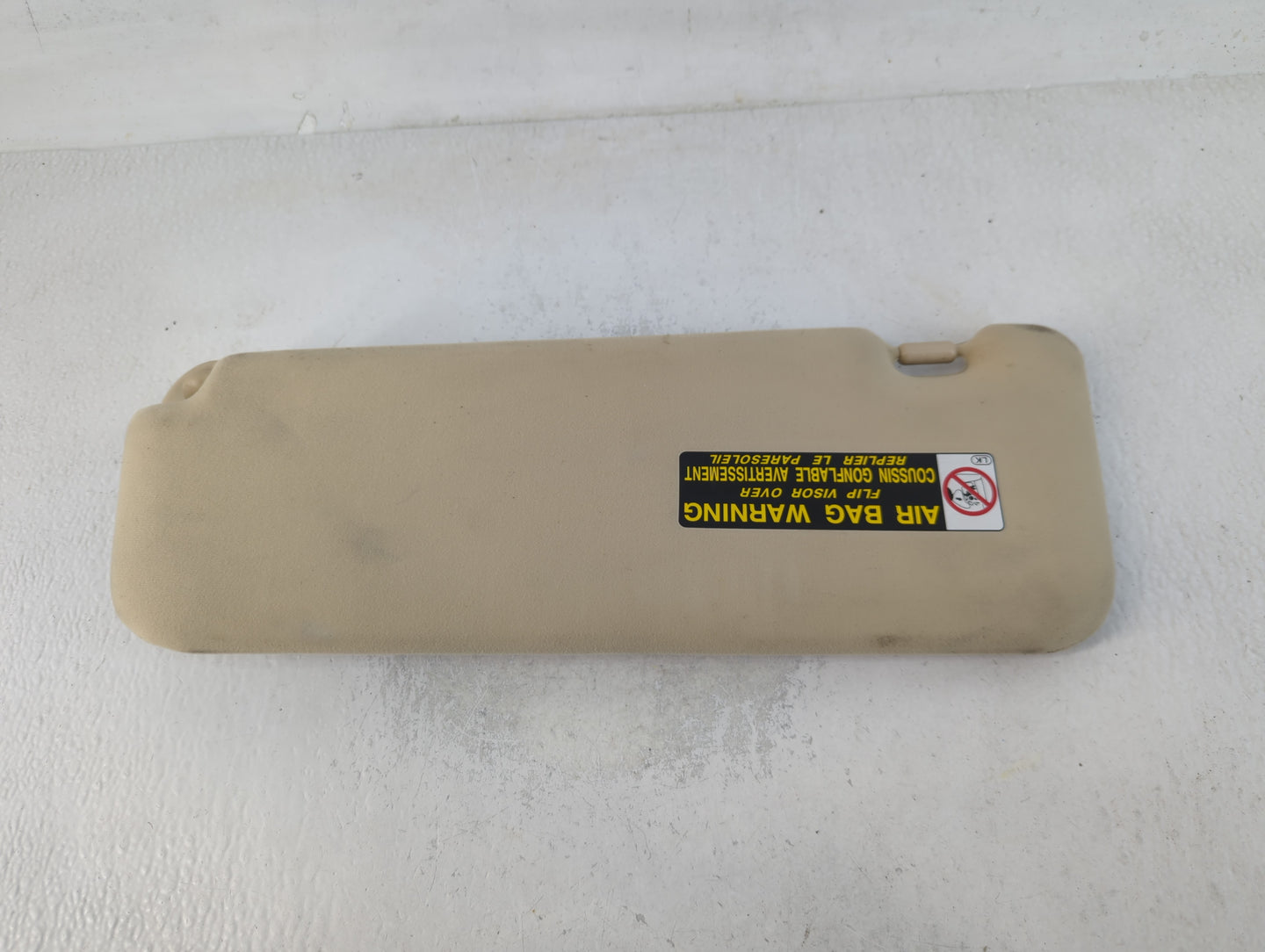2010-2011 Lexus Es350 Sun Visor Shade Replacement Passenger Right Mirror Fits Fits 2010 2011 OEM Used Auto Parts - Oemusedau