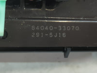 2007-2012 Lexus Es350 Master Power Window Switch Replacement Driver Side Left P/N:291-5J16 84040-33070 Fits OEM Used Auto Pa