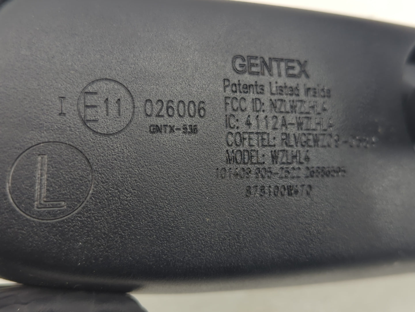 2011 Lexus Is250 Interior Rear View Mirror Replacement OEM P/N:E11026006 Fits Fits 2010 OEM Used Auto Parts - Oemusedautopar