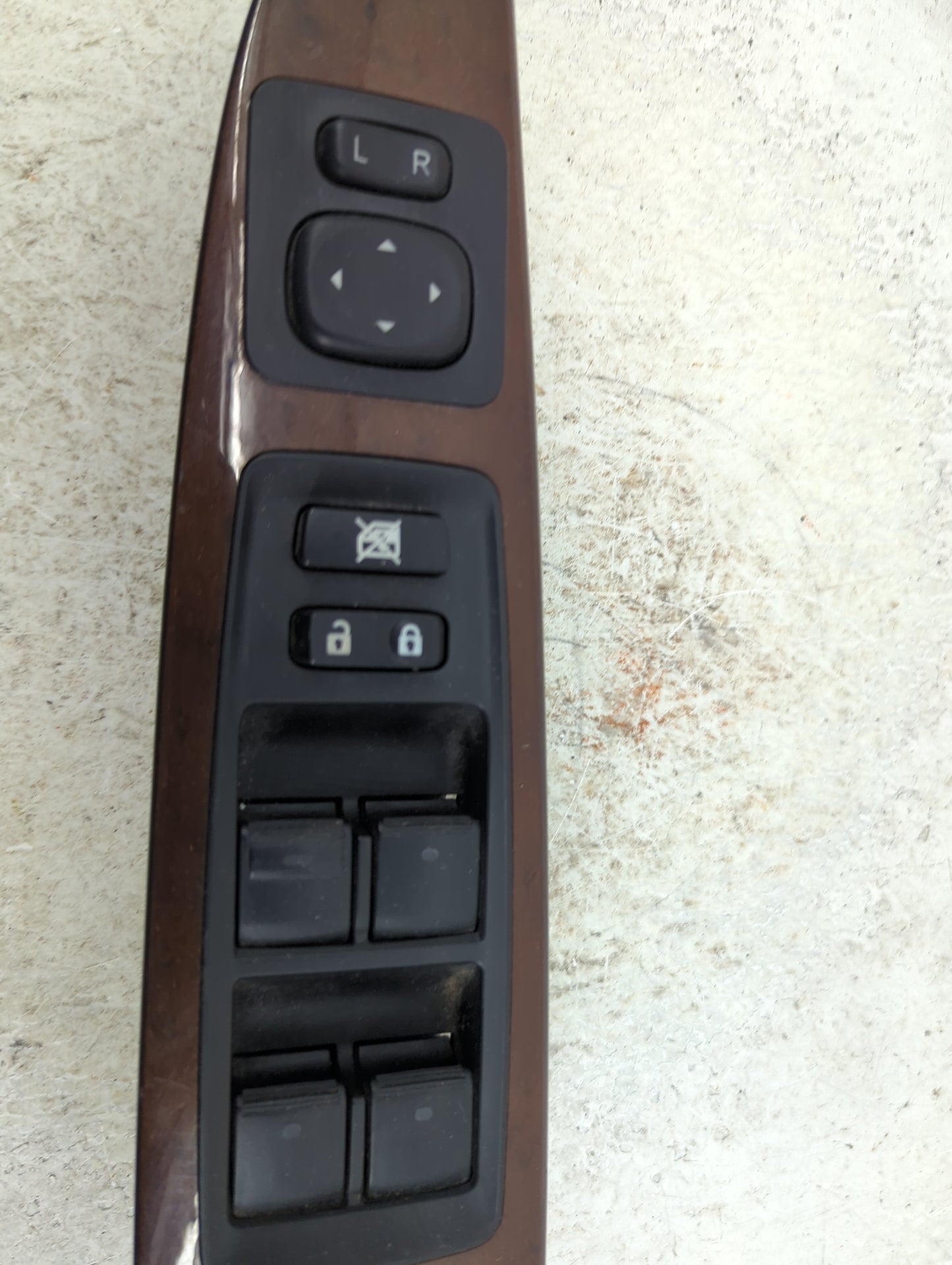2010-2013 Lexus Is250 Master Power Window Switch Replacement Driver Side Left P/N:84040-53180 557-0L17 Fits OEM Used Auto Pa