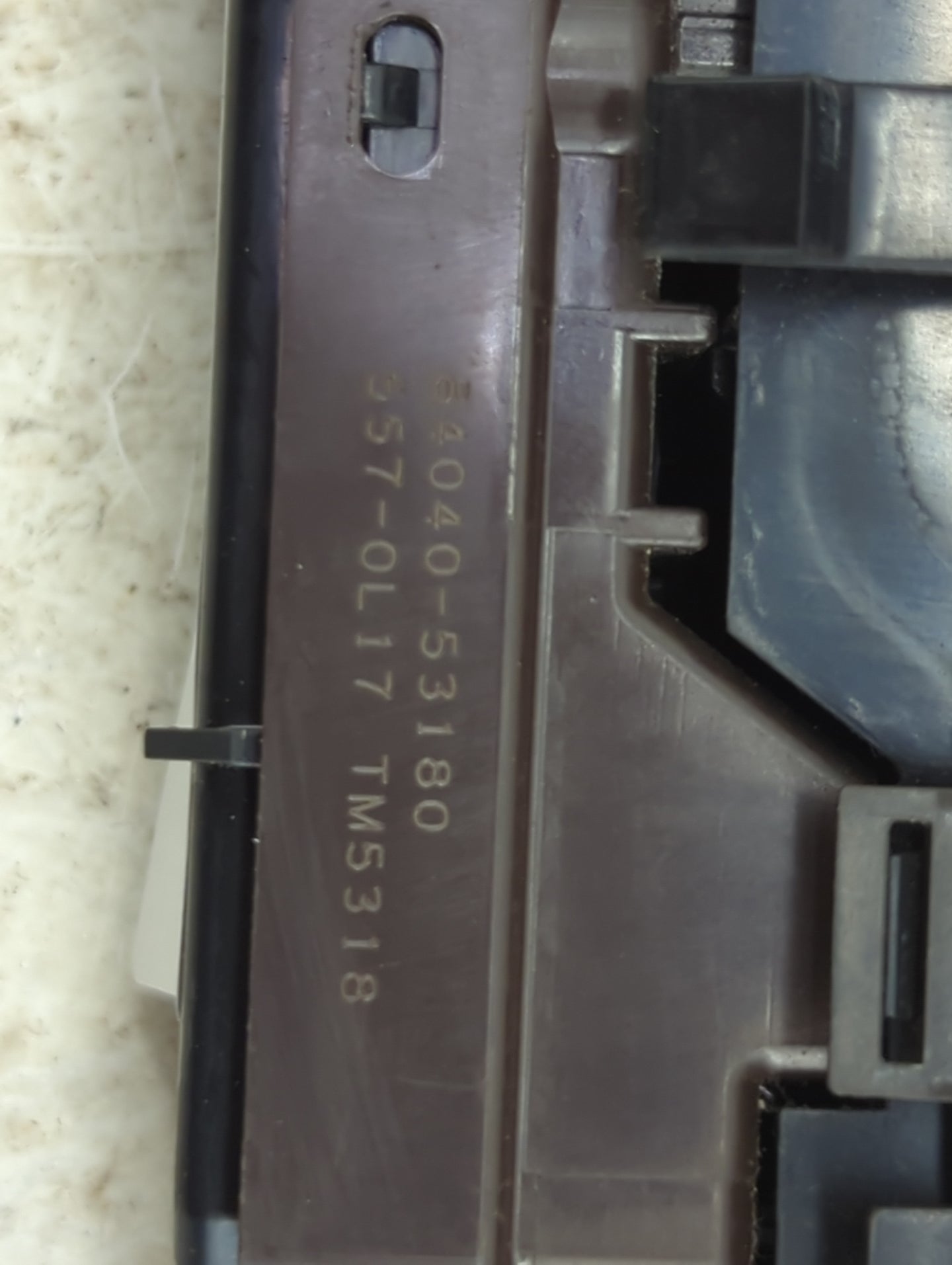2010-2013 Lexus Is250 Master Power Window Switch Replacement Driver Side Left P/N:84040-53180 557-0L17 Fits OEM Used Auto Pa