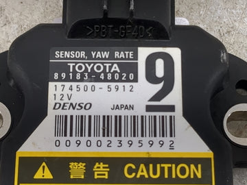 2010-2013 Lexus Is250 Body Control Module Bcm 89183-48020|174500-5912