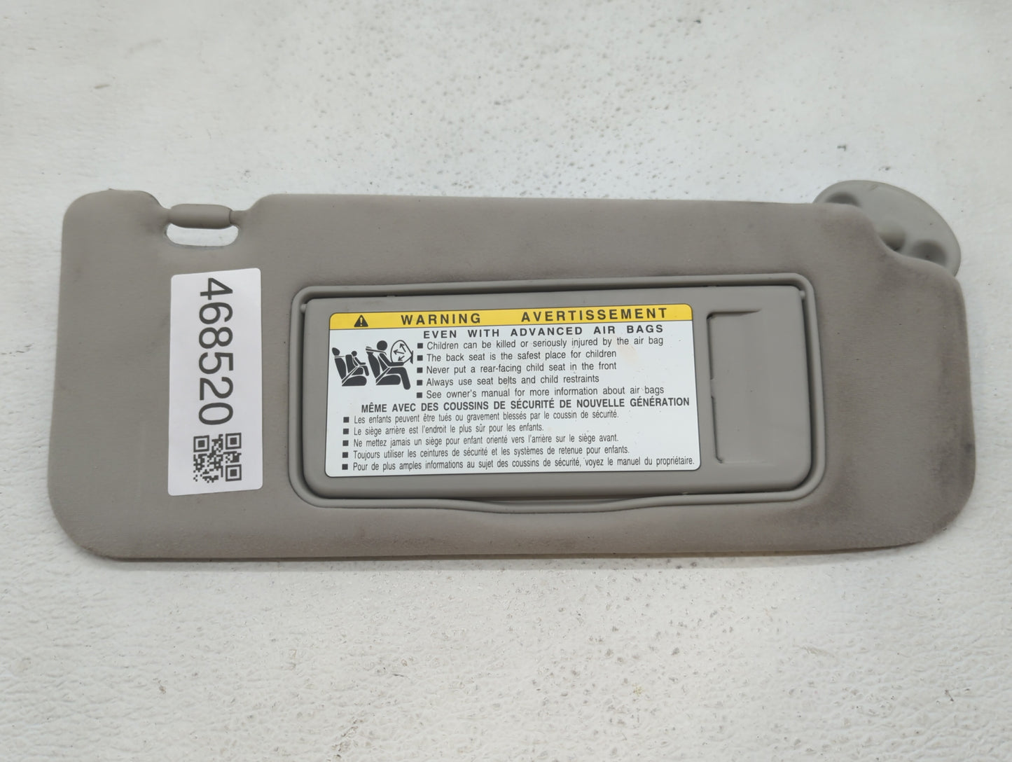 2010-2015 Lexus Is250 Sun Visor Shade Replacement Passenger Right Mirror Fits Fits 2010 2011 2012 2013 2014 2015 OEM Used Au