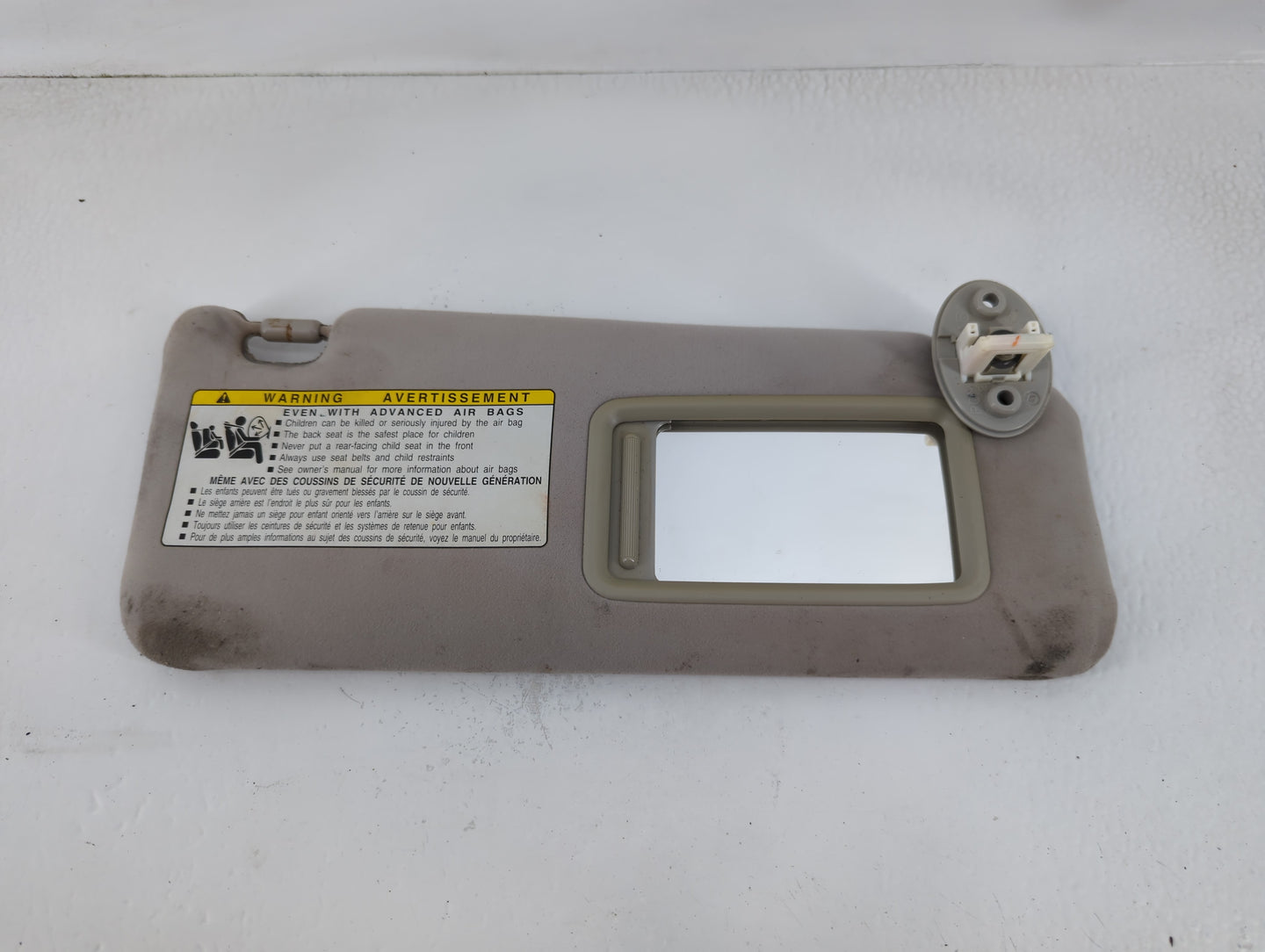 2010-2013 Lexus Is250 Sun Visor Shade Replacement Passenger Right Mirror Fits Fits 2010 2011 2012 2013 OEM Used Auto Parts -
