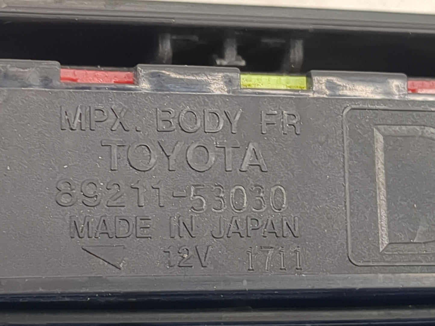 2009-2013 Lexus Is350 Fusebox Fuse Box Panel Relay Module P/N:89211-53030 Fits Fits 2009 2010 2011 2012 2013 OEM Used Auto P