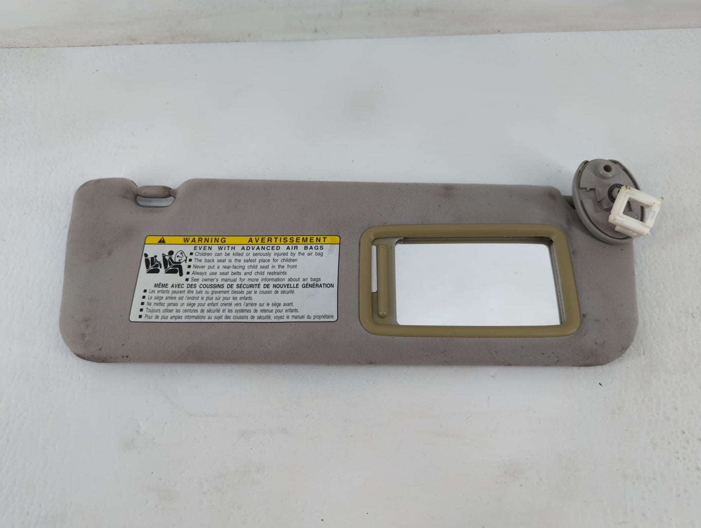 2010-2012 Lexus Ls460 Sun Visor Shade Replacement Passenger Right Mirror Fits Fits 2010 2011 2012 OEM Used Auto Parts - Oemu