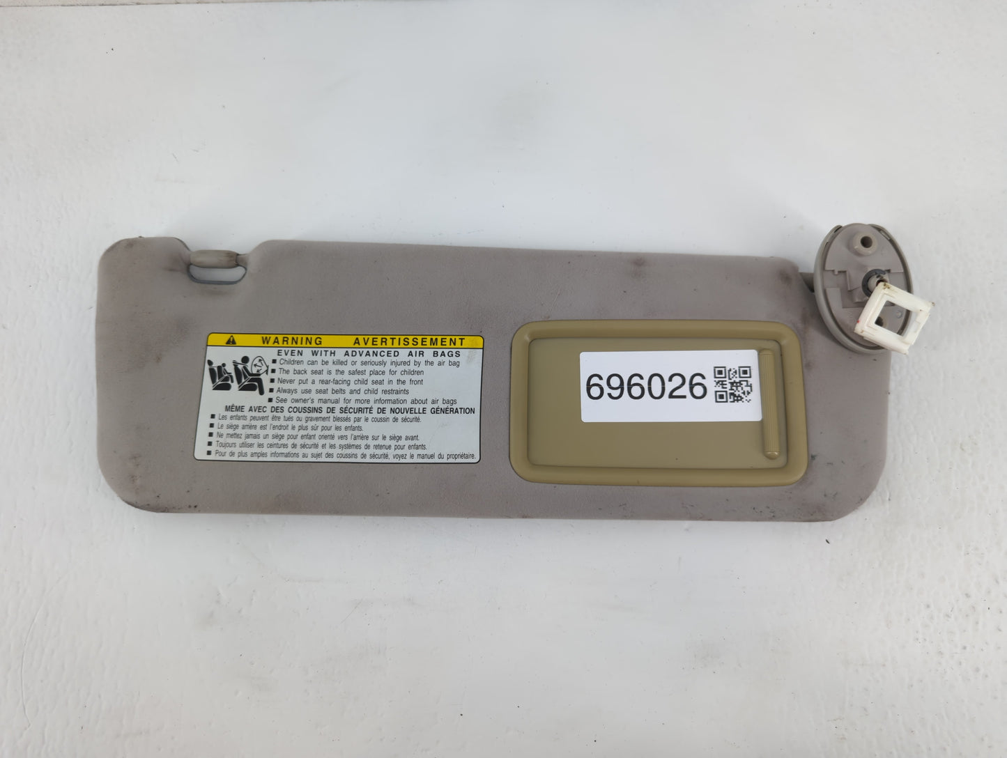 2010-2012 Lexus Ls460 Sun Visor Shade Replacement Passenger Right Mirror Fits Fits 2010 2011 2012 OEM Used Auto Parts - Oemu
