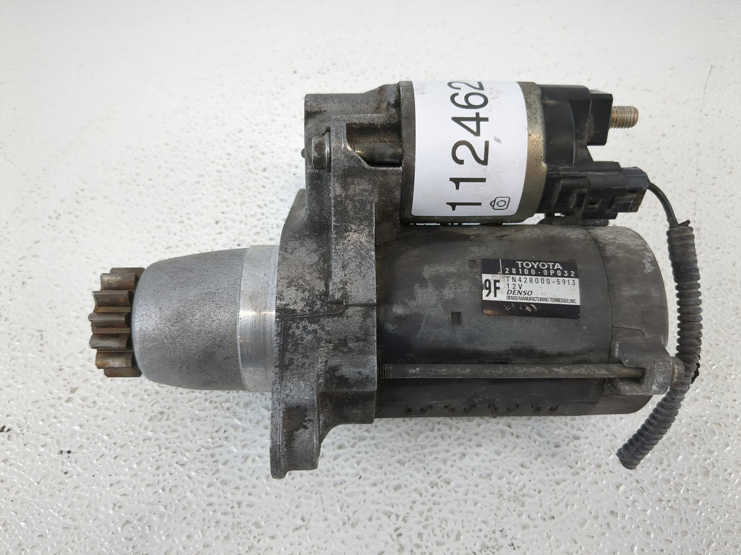 2010-2013 Lexus Rx350 Car Starter Motor Solenoid OEM P/N:TN128000-5914 28100-0P032 Fits Fits 2010 2011 2012 2013 OEM Used Au