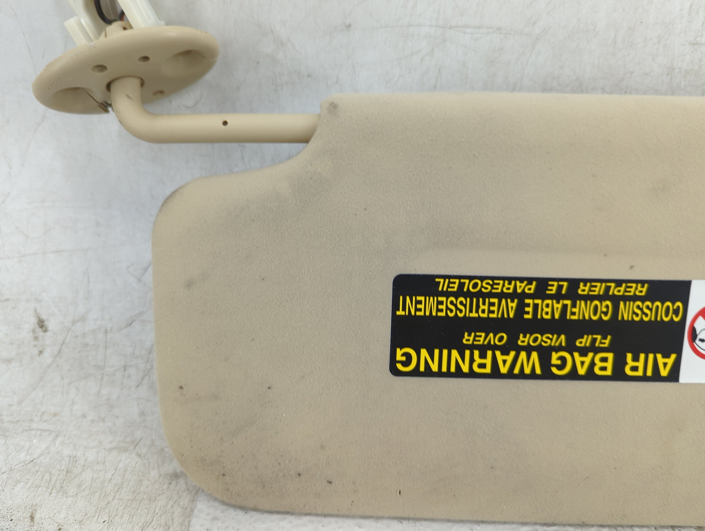 2011 Lexus Rx350 Sun Visor Shade Replacement Passenger Right Mirror Fits OEM Used Auto Parts - Oemusedautoparts1.com