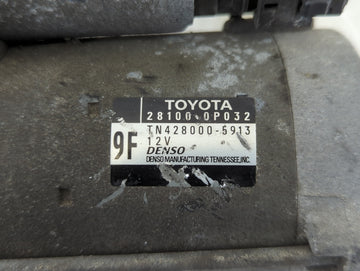 2010-2013 Lexus Rx350 Car Starter Motor Solenoid OEM P/N:428000-5913 Fits Fits 2010 2011 2012 2013 OEM Used Auto Parts