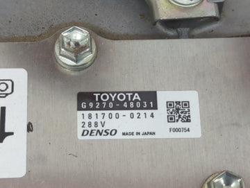 2011-2015 Lexus Rx450h Hybrid DC Synergy Drive Power Inverter P/N:G9270-48031 Fits Fits 2011 2012 2013 2014 2015 OEM Used Auto Parts