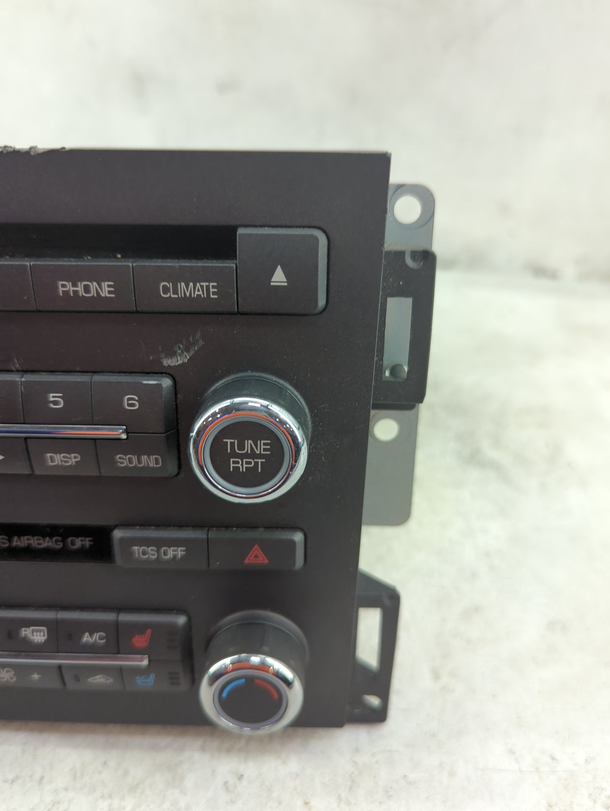 2011 Lincoln Mks Radio AM FM Cd Player Receiver Replacement P/N:BA5T 18K931BB BA5T 19C156BB OEM Used Auto Parts - Oemusedaut