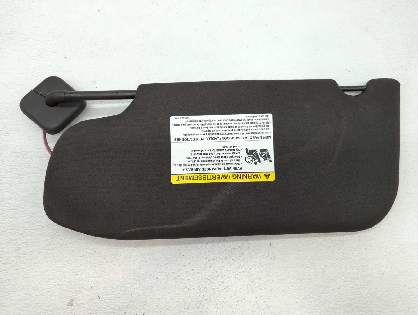 2010-2016 Lincoln Mks Sun Visor Shade Replacement Passenger Right Mirror Fits Fits 2010 2011 2012 2013 2014 2015 2016 2017 2