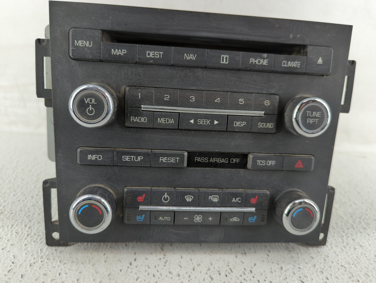 2011-2011 Lincoln Mks Am Fm Cd Player Radio Receiver - Oemusedautoparts1.com