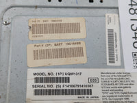 2011-2011 Lincoln Mks Am Fm Cd Player Radio Receiver - Oemusedautoparts1.com
