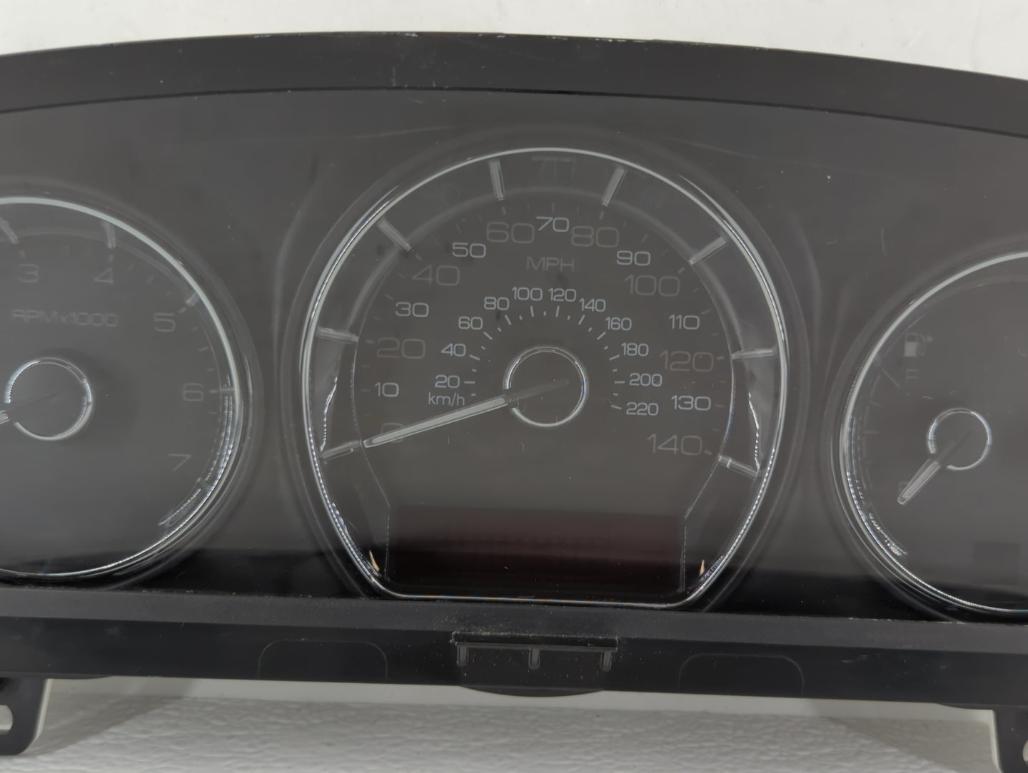 2011 Lincoln Mks Instrument Cluster Speedometer Gauges P/N:BA5T-10849-CF Fits OEM Used Auto Parts - Oemusedautoparts1.com