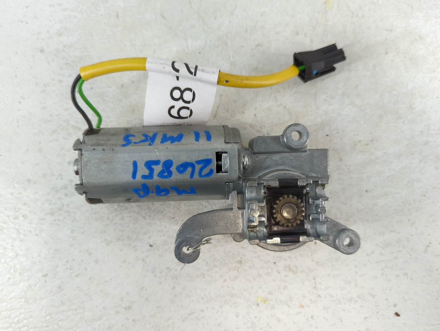 2011 Lincoln Mks Sunroof Motor Oem - Oemusedautoparts1.com