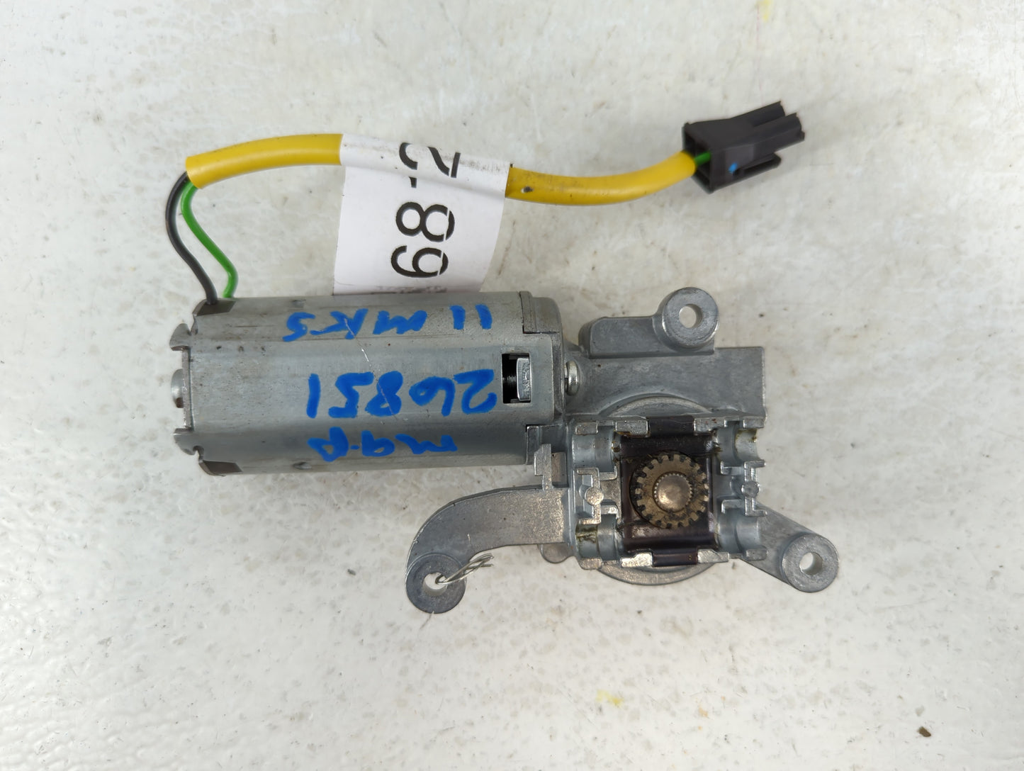 2011 Lincoln Mks Sunroof Motor Oem - Oemusedautoparts1.com