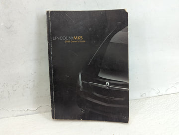 2011 Lincoln Mks Owners Manual Book Guide P/N:BA51-19A321-AA OEM Used Auto Parts - Oemusedautoparts1.com