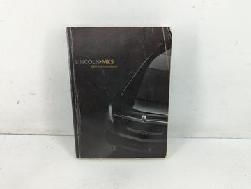 2011 Lincoln Mks Owners Manual Book Guide OEM Used Auto Parts - Oemusedautoparts1.com