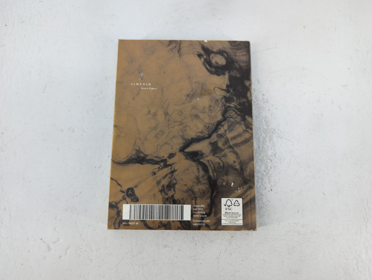 2011 Lincoln Mks Owners Manual Book Guide OEM Used Auto Parts - Oemusedautoparts1.com
