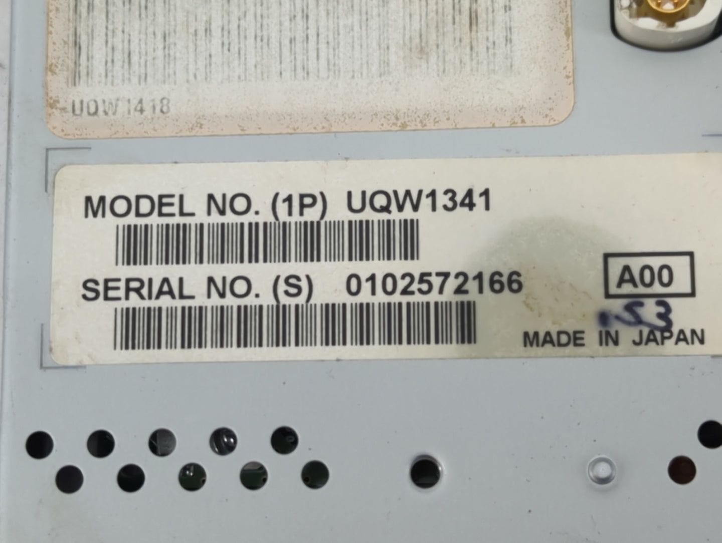 2011 Lincoln Mkt Radio AM FM Cd Player Receiver Replacement P/N:UQW1341 Fits OEM Used Auto Parts - Oemusedautoparts1.com