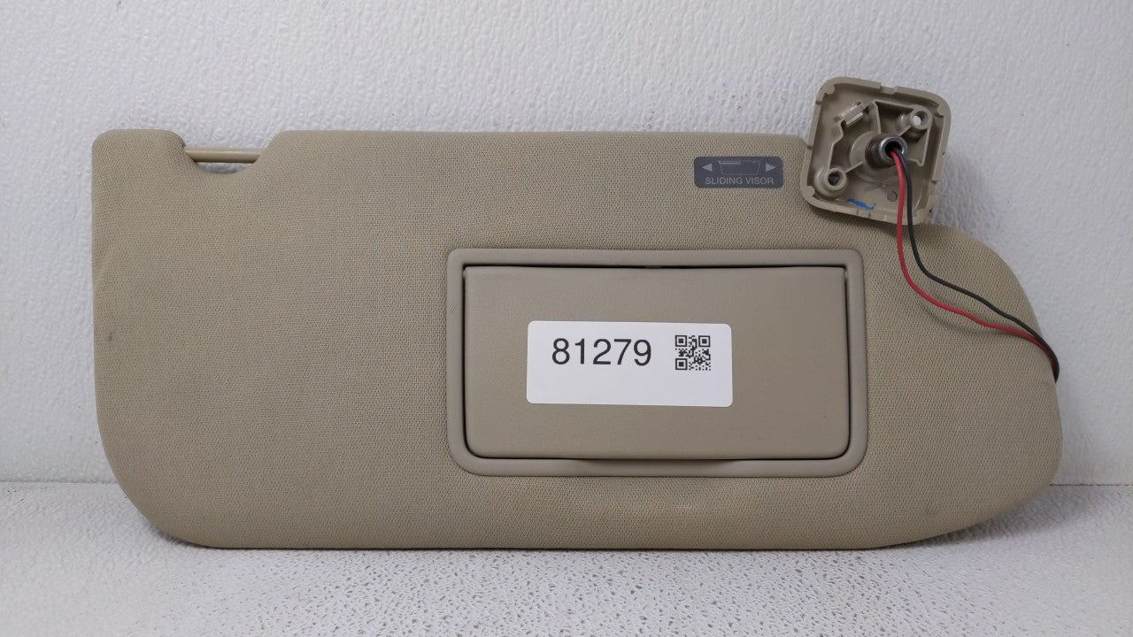 2010-2012 Lincoln Mkt Sun Visor Shade Replacement Passenger Right Mirror Fits Fits 2010 2011 2012 OEM Used Auto Parts - Oemu