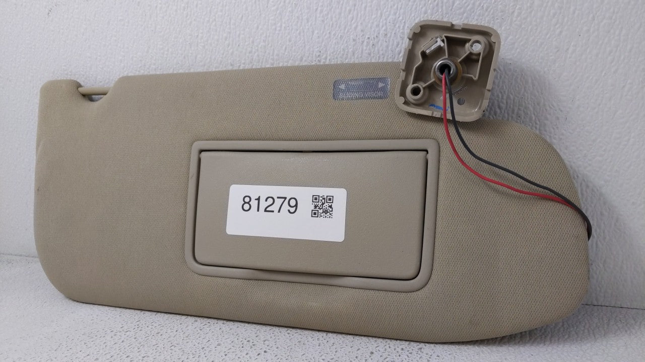 2010-2012 Lincoln Mkt Sun Visor Shade Replacement Passenger Right Mirror Fits Fits 2010 2011 2012 OEM Used Auto Parts - Oemu