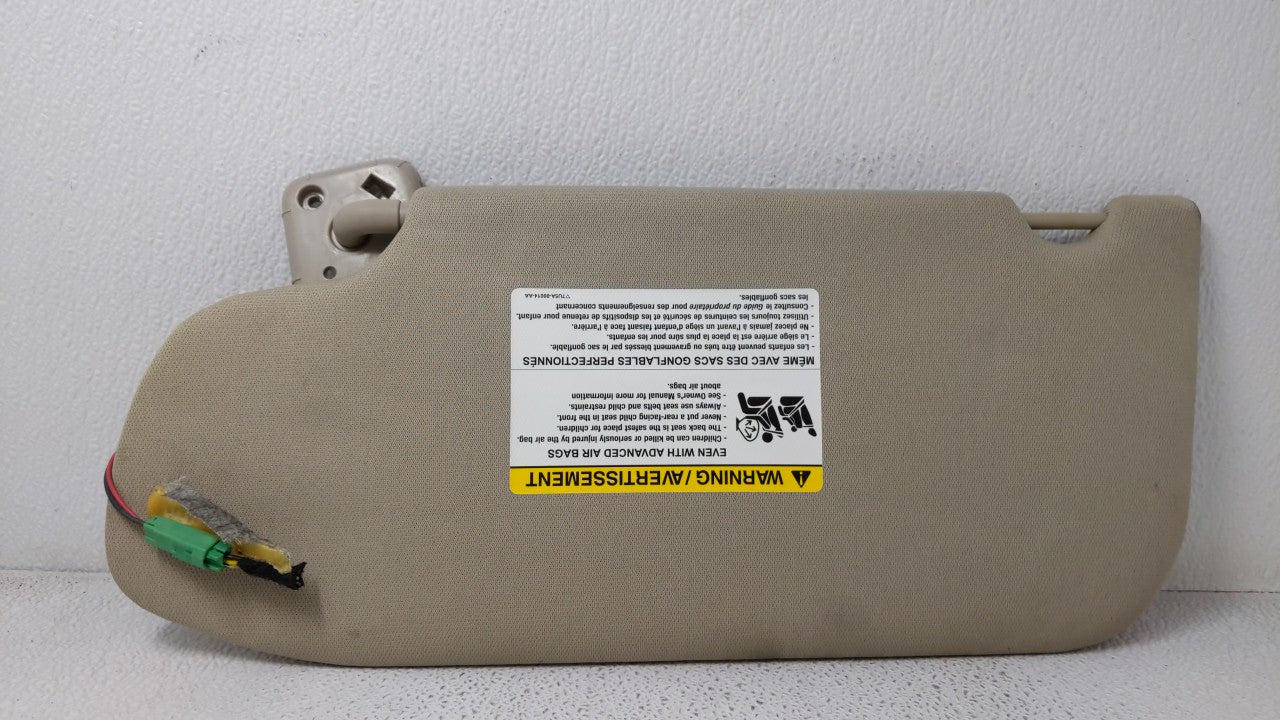 2010-2012 Lincoln Mkt Sun Visor Shade Replacement Passenger Right Mirror Fits Fits 2010 2011 2012 OEM Used Auto Parts - Oemu