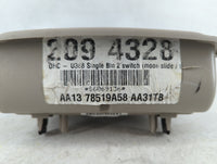 2011 Lincoln Mkx Overhead Roof Console - Oemusedautoparts1.com