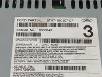 2011 Lincoln Mkx Radio AM FM Cd Player Receiver Replacement P/N:BT4T-19C107-CP Fits OEM Used Auto Parts - Oemusedautoparts1.