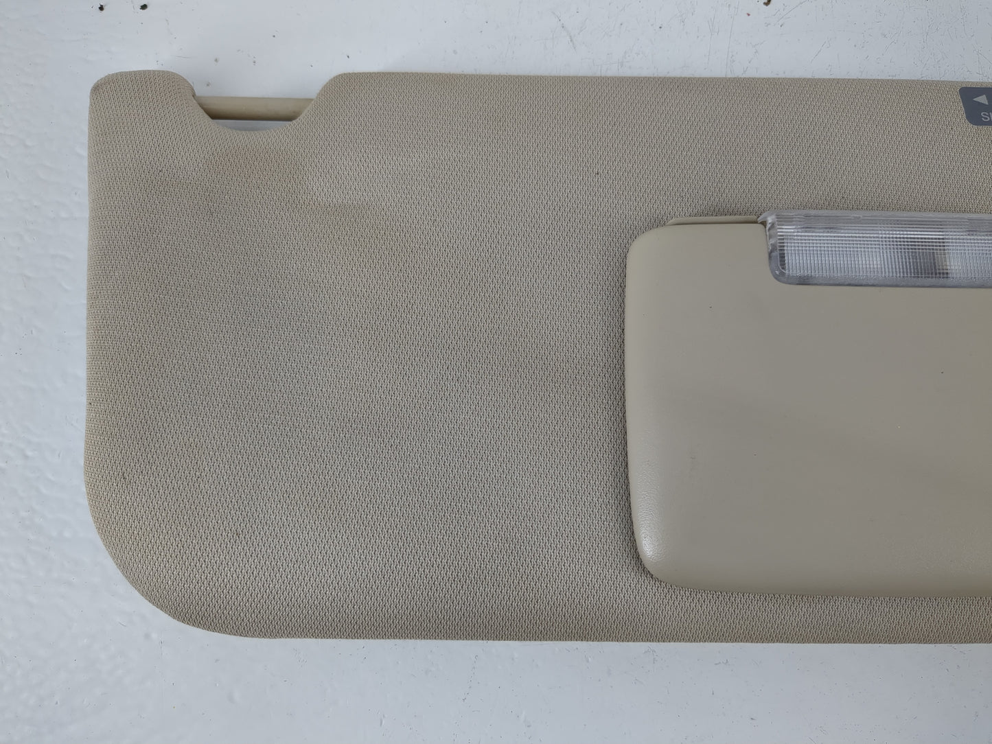 2011-2015 Lincoln Mkx Sun Visor Shade Replacement Passenger Right Mirror Fits Fits 2011 2012 2013 2014 2015 OEM Used Auto Pa