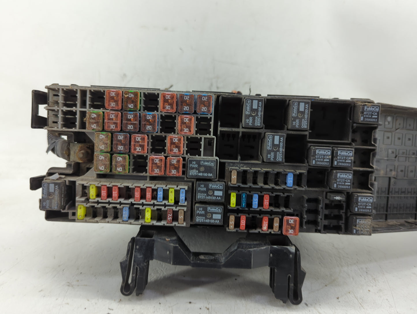2011 Lincoln Mkx Fusebox Fuse Box Panel Relay Module P/N:BT4T-14A003-AA Fits OEM Used Auto Parts - Oemusedautoparts1.com
