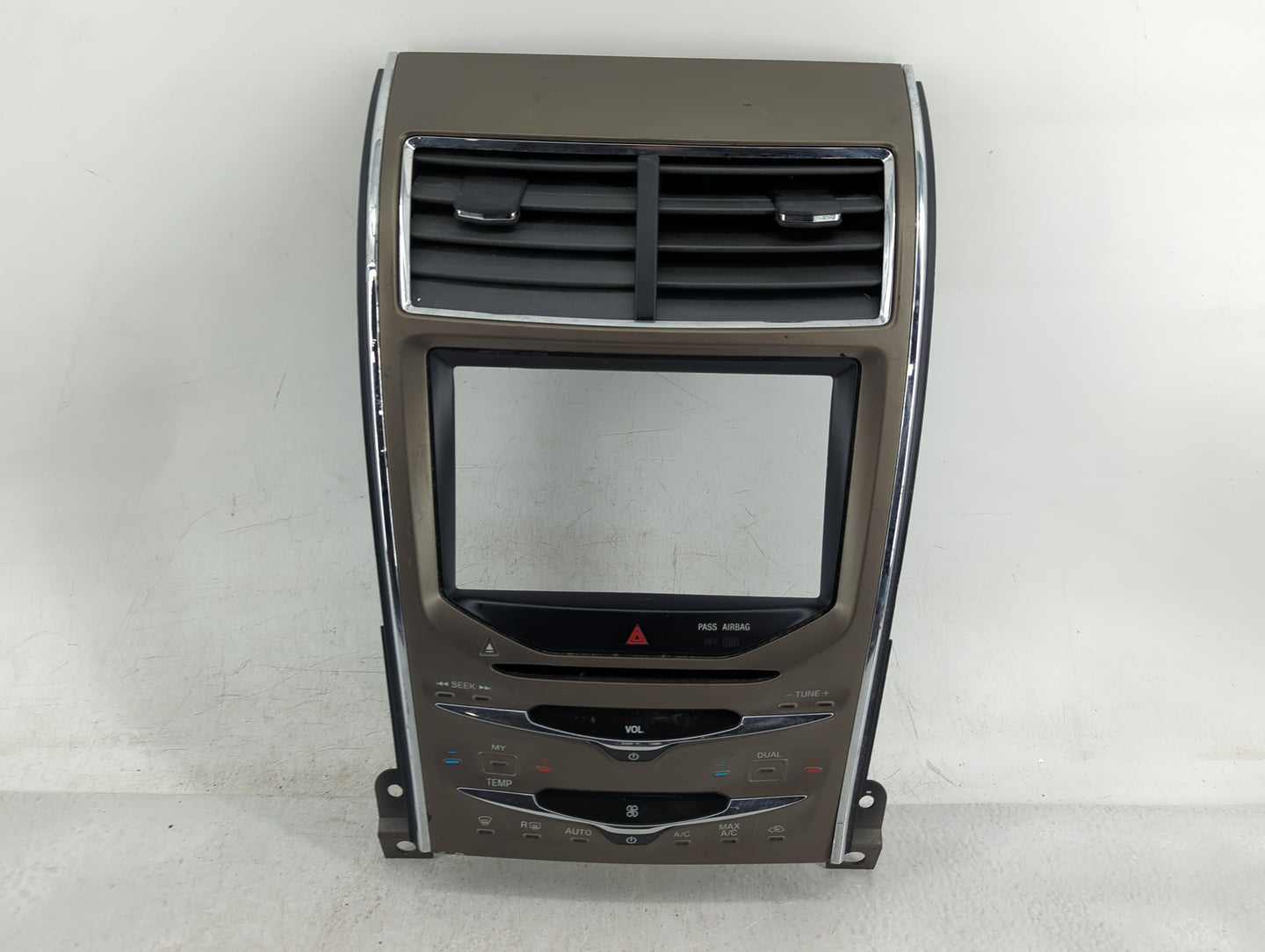 2011 Lincoln Mkx Climate Control Module Temperature AC/Heater Replacement Fits OEM Used Auto Parts - Oemusedautoparts1.com