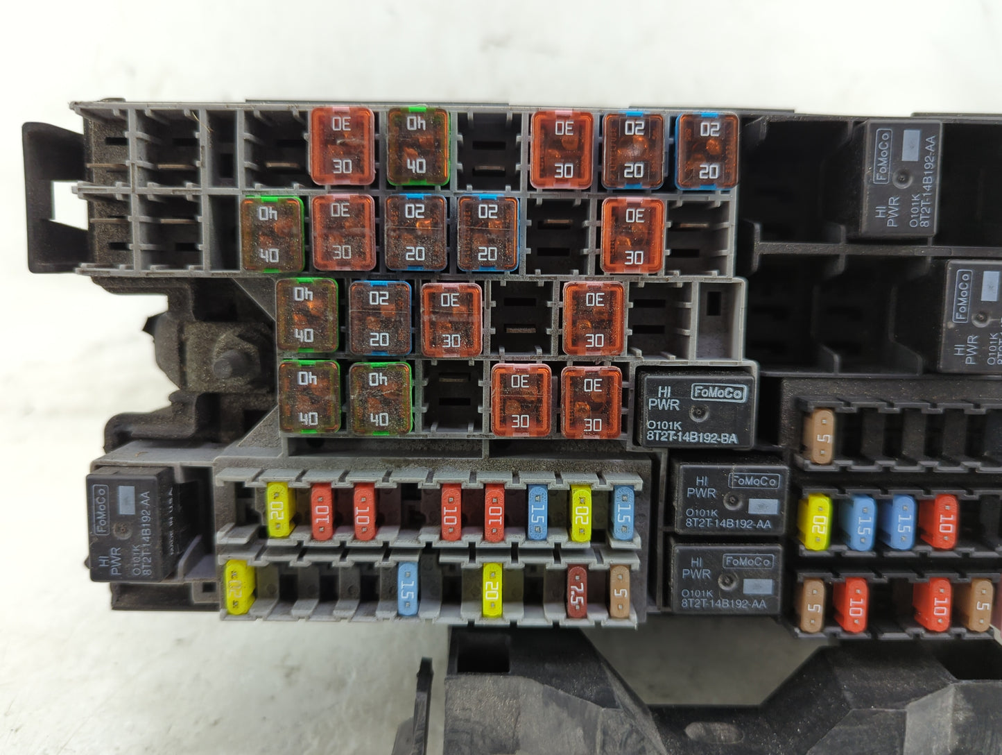 2011 Lincoln Mkx Fusebox Fuse Box Panel Relay Module P/N:BT4T-14A003-AA Fits OEM Used Auto Parts - Oemusedautoparts1.com