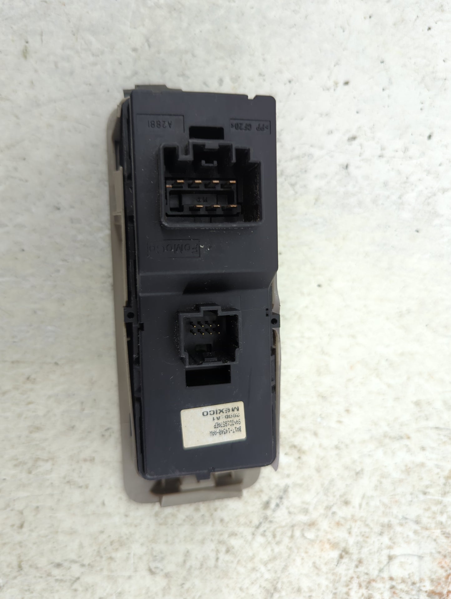 2011-2015 Lincoln Mkx Master Power Window Switch Replacement Driver Side Left P/N:BA1T-14540-AAW SW902857AEP Fits OEM Used A