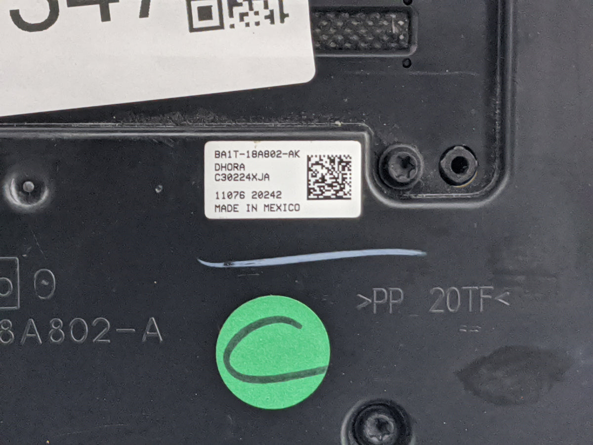 2011 Lincoln Mkx Climate Control Module Temperature AC/Heater Replacement P/N:BA1T-18A802-AK Fits OEM Used Auto Parts - Oemu