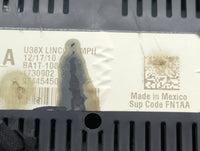 2011 Lincoln Mkx Instrument Cluster Speedometer Gauges P/N:BA1T-10849-AP BA1T-10849-AM Fits OEM Used Auto Parts - Oemusedaut