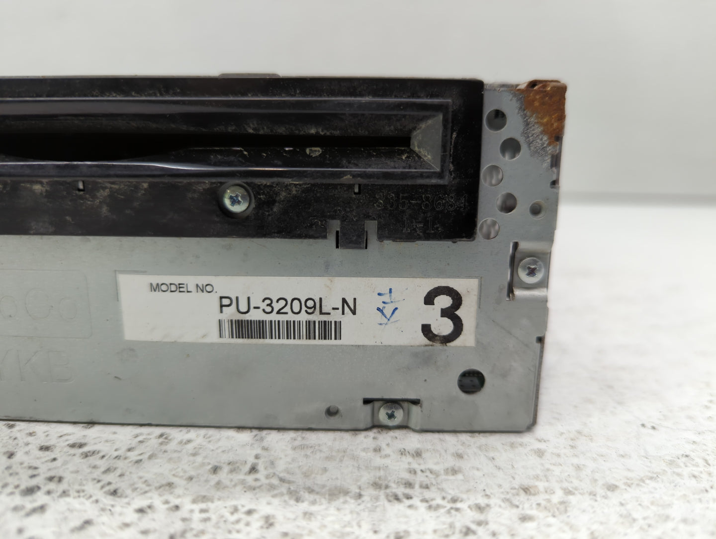 2011 Lincoln Mkx Radio AM FM Cd Player Receiver Replacement P/N:BT4T-19C107-CN BT4T-19C107-CP Fits OEM Used Auto Parts - Oem
