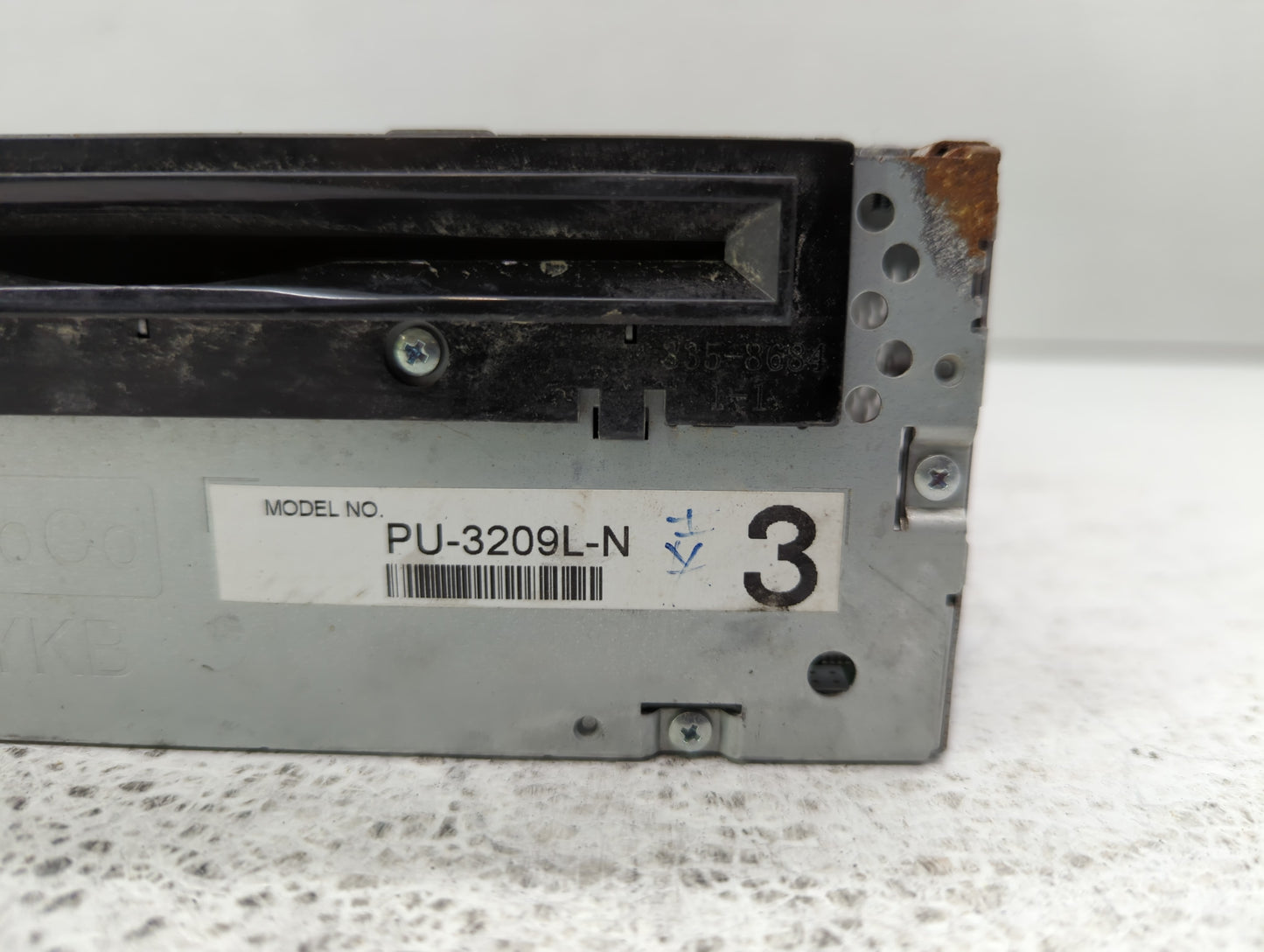 2011 Lincoln Mkx Radio AM FM Cd Player Receiver Replacement P/N:BT4T-19C107-CN BT4T-19C107-CP Fits OEM Used Auto Parts - Oem
