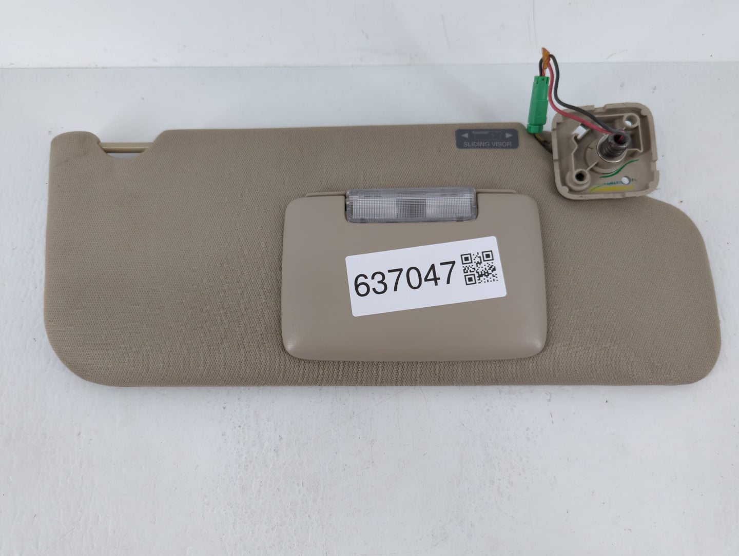 2011-2015 Lincoln Mkx Sun Visor Shade Replacement Passenger Right Mirror Fits Fits 2011 2012 2013 2014 2015 OEM Used Auto Pa