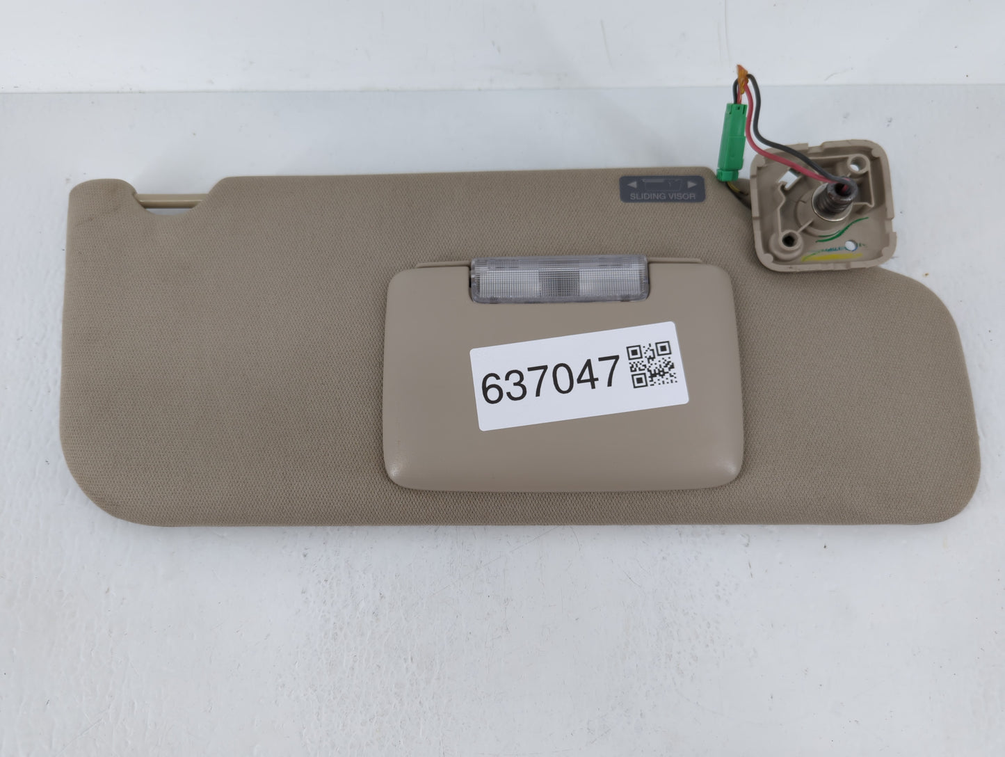 2011-2015 Lincoln Mkx Sun Visor Shade Replacement Passenger Right Mirror Fits Fits 2011 2012 2013 2014 2015 OEM Used Auto Pa
